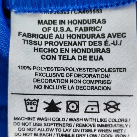 NWT Nike basketball training shirt women's size M blue white mesh on the side - Picture 6 of 14